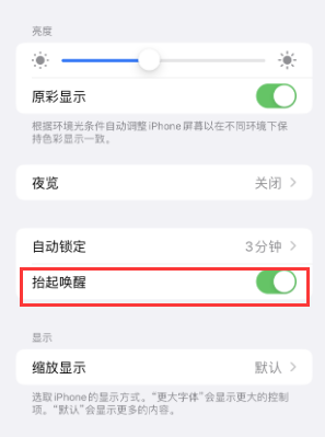 茶陵苹果授权维修站分享iPhone轻点无法唤醒怎么办