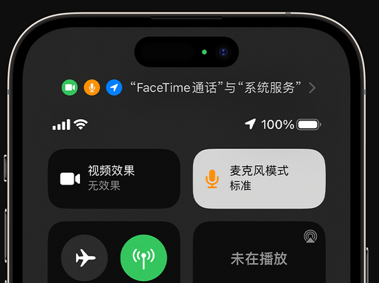 茶陵苹果授权维修网点分享iPhone在通话时让你的声音更清晰 