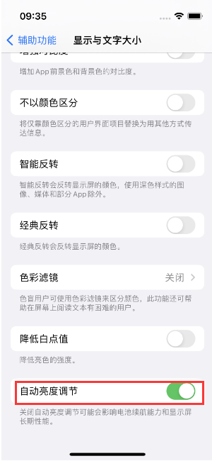 茶陵苹果15维修店分享iPhone 15 Pro系列屏幕亮度 