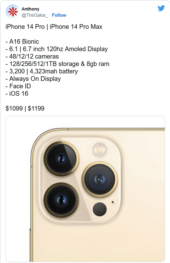茶陵苹果14维修分享iPhone 14全系涨价 