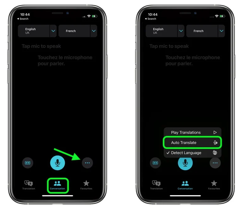 茶陵苹果手机维修分享iOS 15 “翻译” App 新改进 
